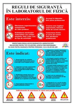 Reguli de securitate în laborator