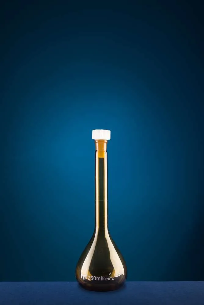 Volumetric flasks, class A, Brown glass - 10 ml