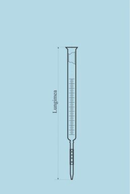 Alternative view of Biureta fara Robinet cu Linie Schellbach - 10 ml ( div. 0,1)