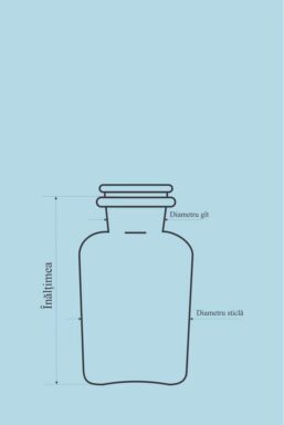 Alternative view of Clear Glass Jar with Ground Stopper, Wide Neck - 250 ml