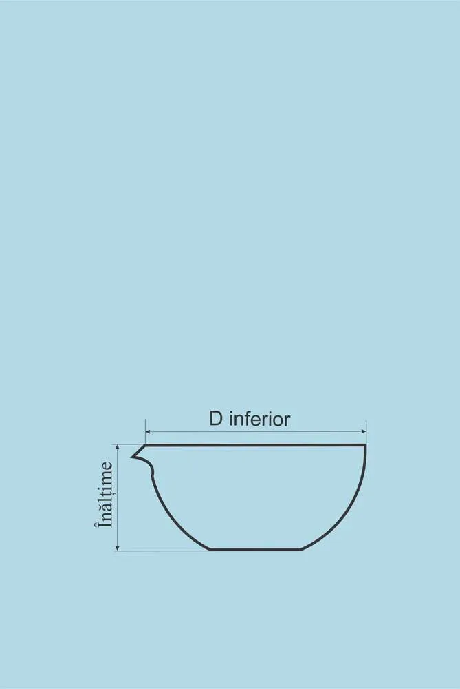 Capsula Sticla cu Fund Plat - 150 x 75 mm - imagine 2