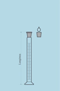 Alternative view of Mixing cylinders ,With ground glass joint, Type  2 - 250 ml
