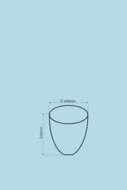 Alternative view of Creuzet cu Smalt Forma Inalta - 15 ml