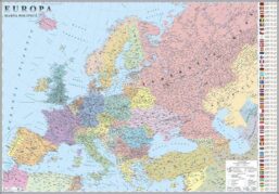 Europa. Harta politica