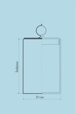 Weighing glass, tall form - 10 ml - Image 2