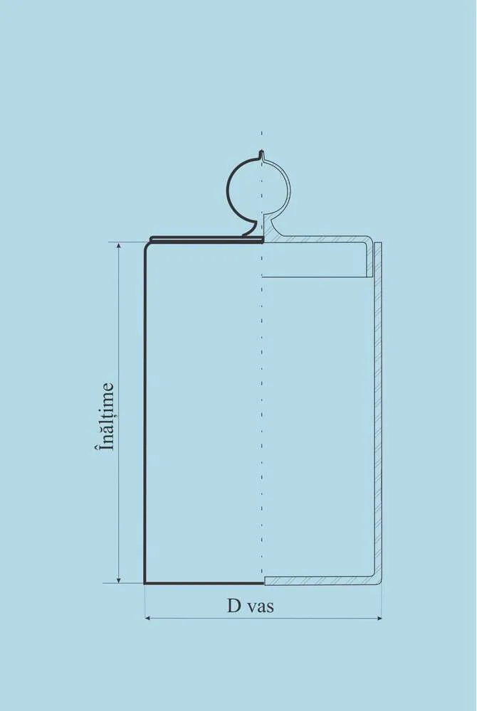 Weighing glass, tall form - 10 ml - Image 2