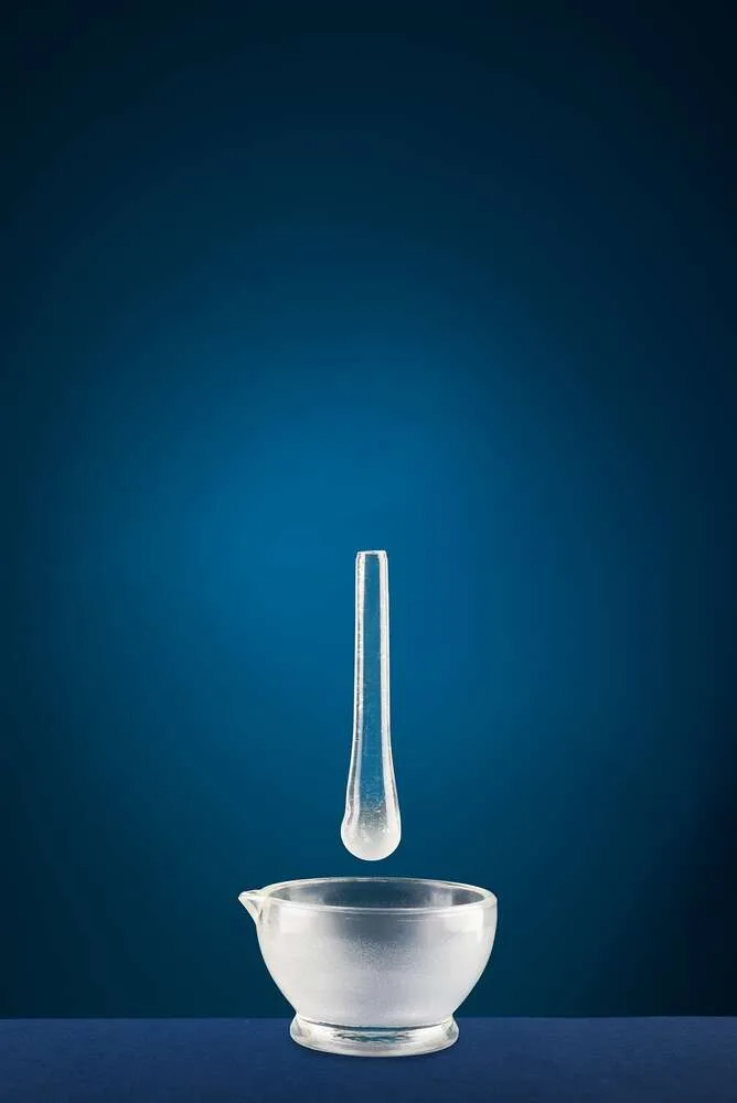 Glass Mortar and Pestle - Ø 120