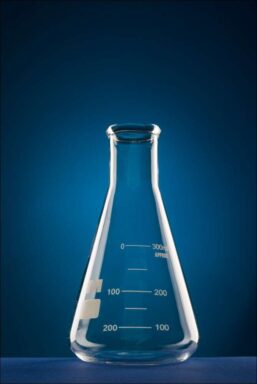 Erlenmeyer flask narrow neck, Graduated - 250 ml