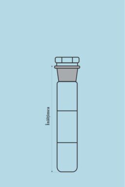 Alternative view of Tub Colorimetric Nessler cu Dop Rodat - 100 ml