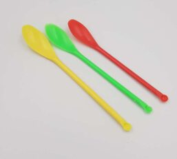 Set de lingurite colorate de laborator  - 3 bucati
