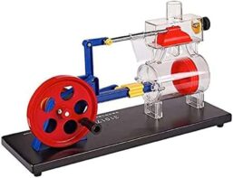 Model motor cu abur