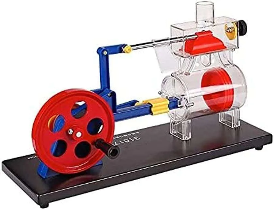 Model motor cu abur