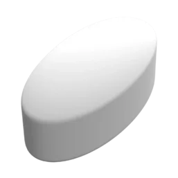 Bara de agitare, formă eliptică Ø20×50 mm