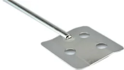 Ax de agitare cu paletă PTFE, lungime 400 mm, diametru 68 mm