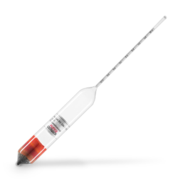 Hydrometer for buttermilk whey