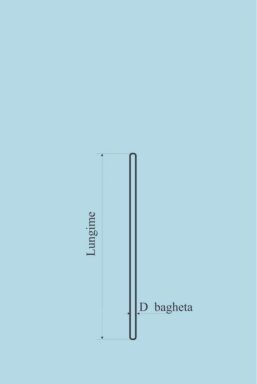 Alternative view of Bagheta - 6 mm
