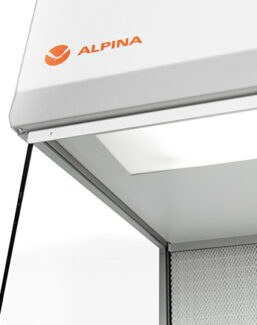 Alternative view of Cabinet cu flux laminar orizontal H120