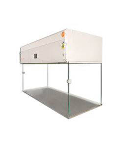 Alternative view of Cabinet PCR cu flux laminar vertical PCR1600