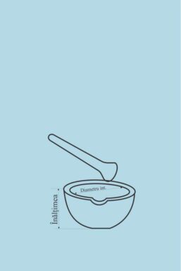 Glass Mortar and Pestle - Ø 120 - Image 2