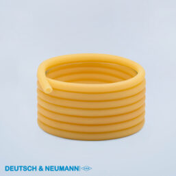 Alternative view of Furtun din latex, ød1 2 mm, ød2 4 mm, s 1 mm, transparent, cauciuc natural (NR)