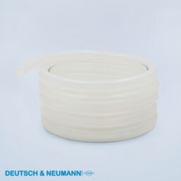 Alternative view of Furtun din silicon, ød1 2 mm, ød2 5 mm, s 1,5 mm, nu este pentru vid, transparent, silicon (VMQ)