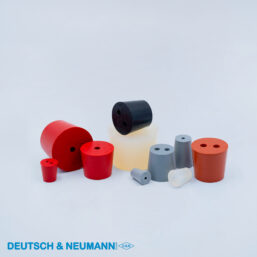 Dop, 5/9 × 20 mm, negru, cauciuc acrilonitril-butadienic (NBR), 0 găuri - imagine 2