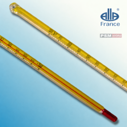 ASTM Thermometer E2251 S5C -38+50 : 1°C - blue liquid